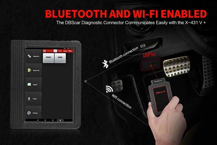 قم بتشغيل X431 V + Bluetooth Scanner Tools