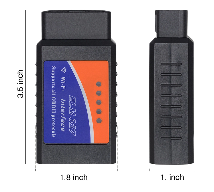 جهاز اختبار ELM327 WIFI V1.5 Wireless OBD2