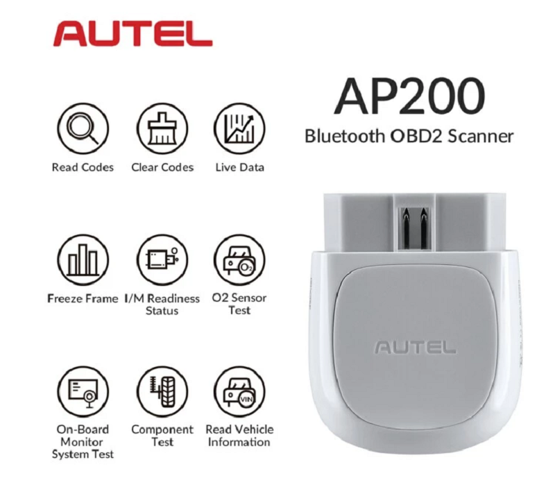 قارئ رمز Autel AP200 OBDII