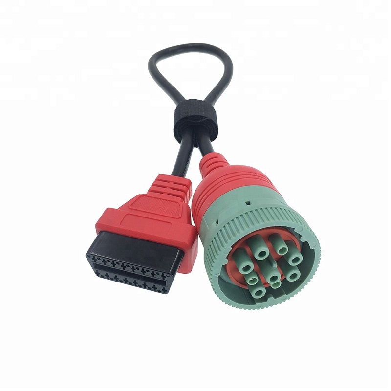 J1939 9PIN إلى كابل OBD2 DB9