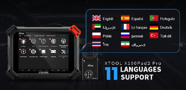 مبرمج مفاتيح Xtool X100 PAD2