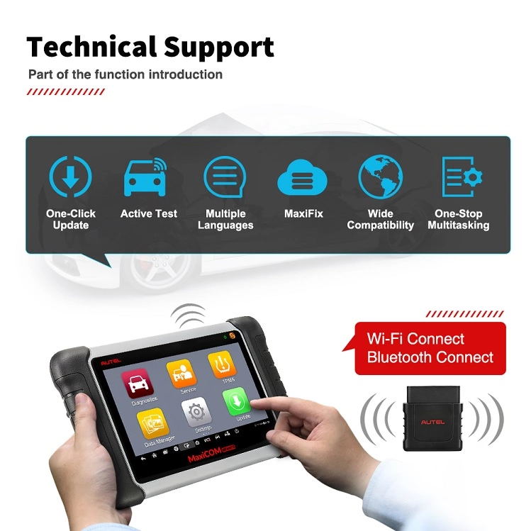 الدعم الفني Autel MK808TS لاختبار السيارات