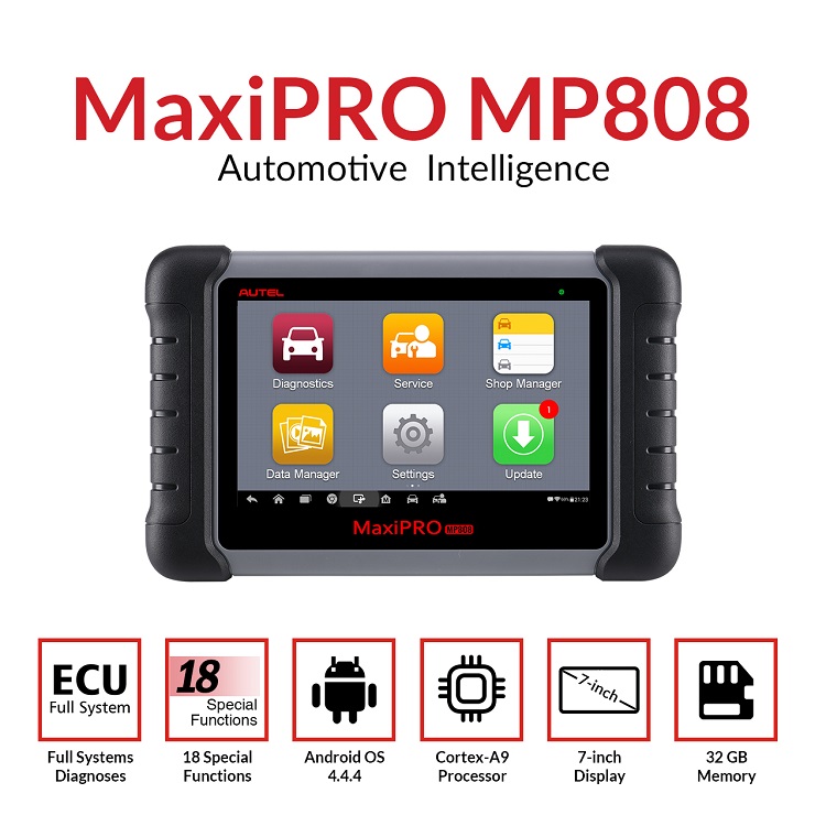 مبرمج مفتاح Autel Maxipro MP808