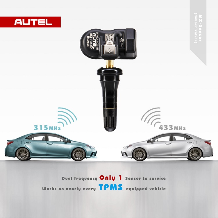 Autel 315 & 433 MHz في مستشعر 1 لـ TPMS